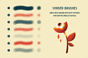 Shader Brushes for Photoshop, a Brush Add-On by pixelbuddha.net (Thumbnail 3 of 11)