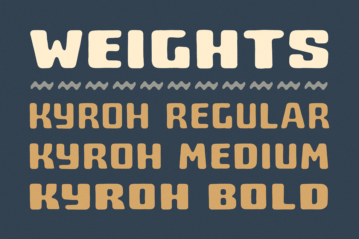 Kyroh — Vintage display sans, a Sans Serif Font by SimpleBits® (Photo 6 of 6)