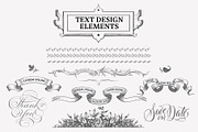 Vintage Design Elements Collection, a Branding & Logo Template by vatesdesign (Thumbnail 5 of 6)