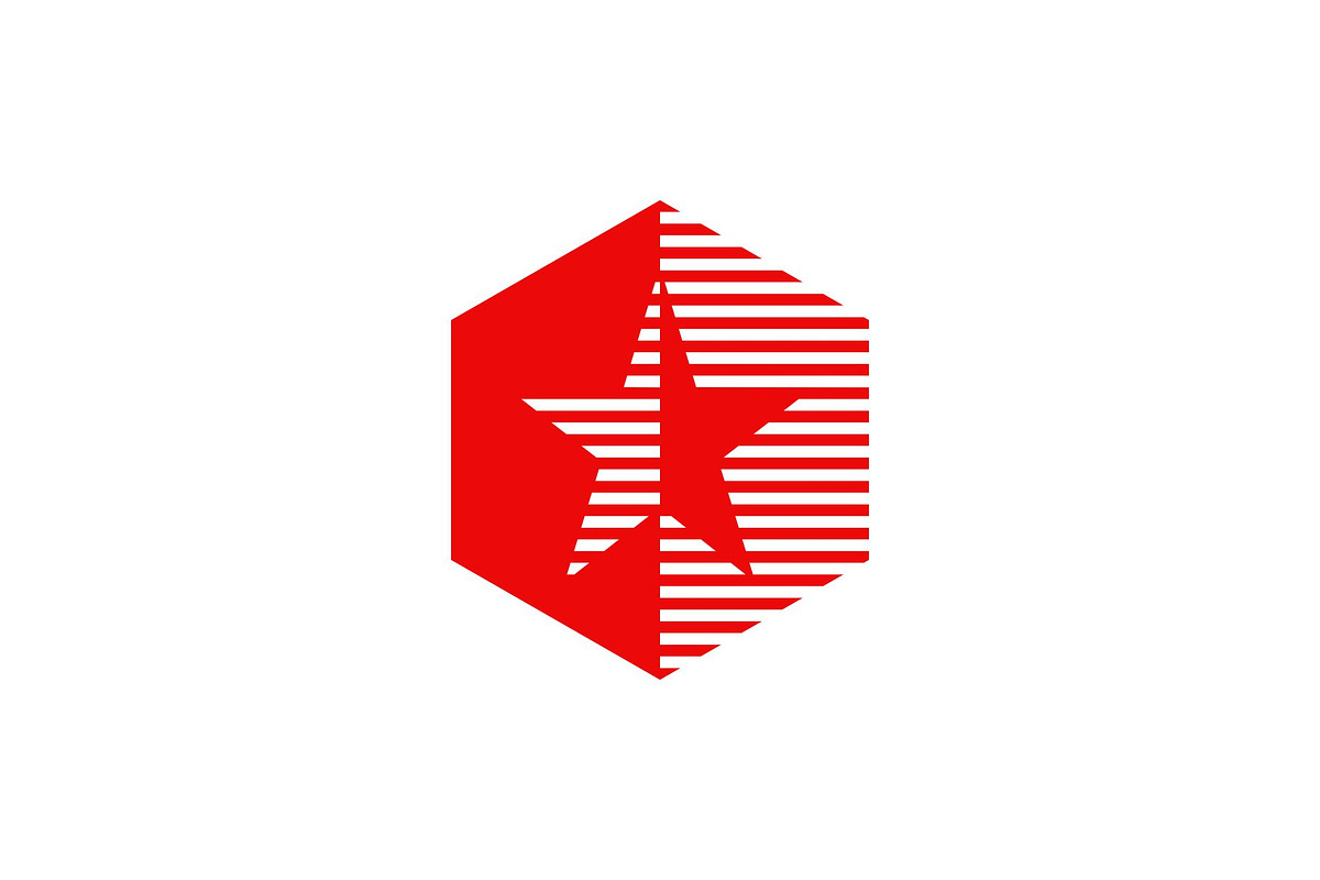 Hexagon Star Logo, a Branding & Logo Template by Buqancreative (Photo 3 of 4)