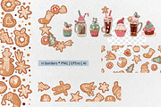 Christmas bakery collection. Vector, a Food Illustration by VaraNa Art (Thumbnail 12 of 20)