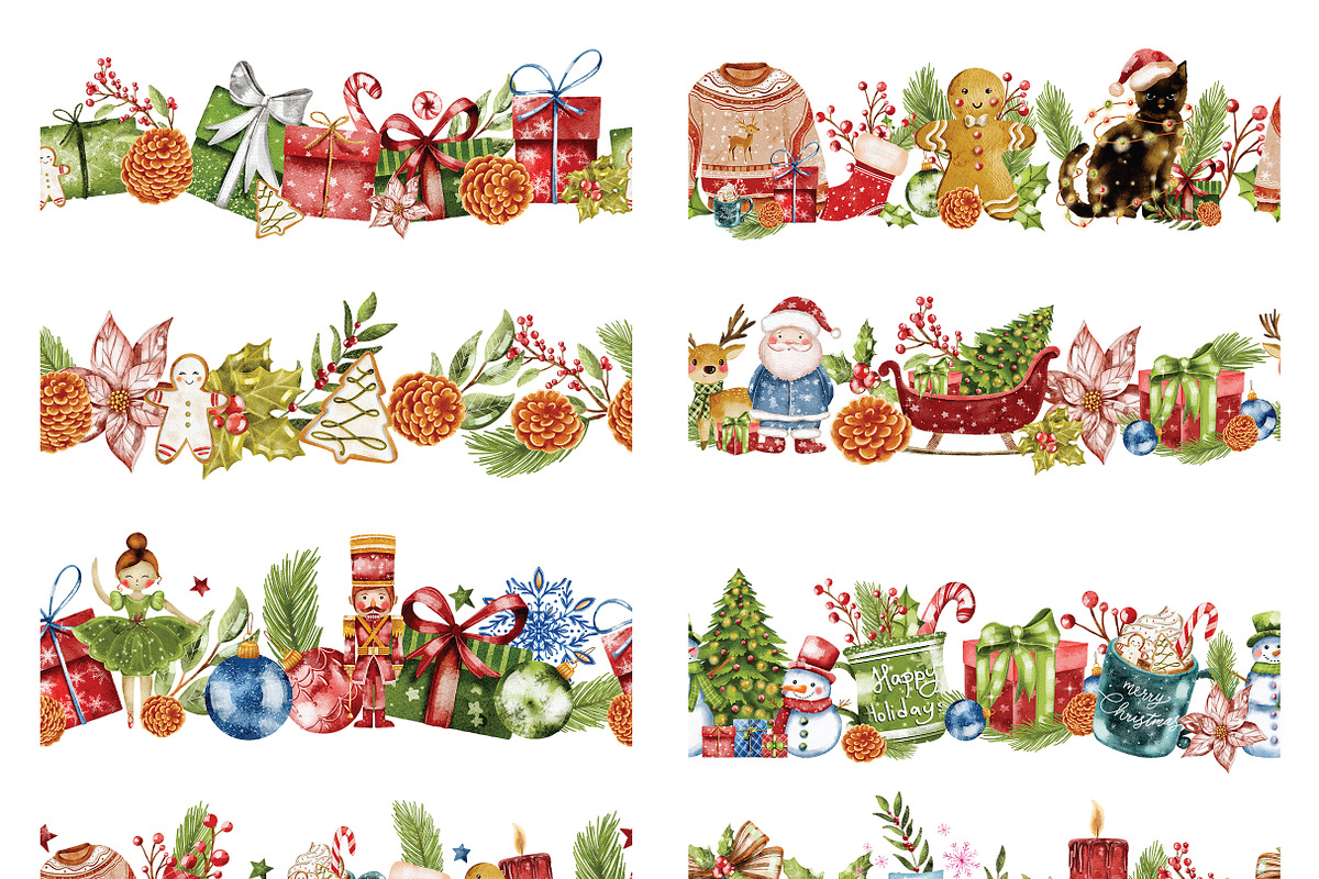 Merry little Christmas illustration, a Seasonal Illustration by Yelloo Fish (Photo 16 of 19)