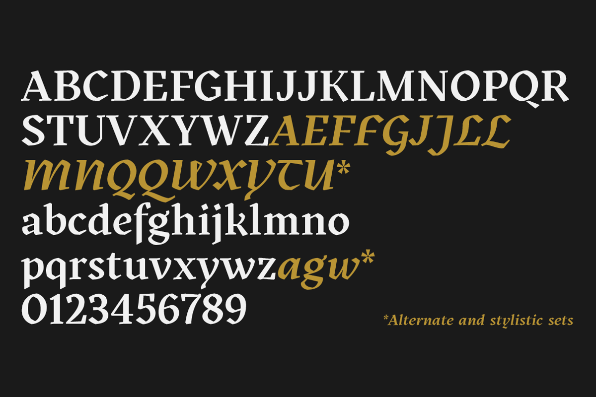Kitsch - 32 fonts, a Serif Font by Zetafonts (Photo 9 of 13)