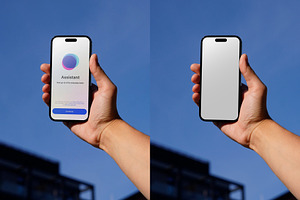 iPhone Mockup 020, an iPhone Mockup by Mockup Bureau