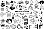 Teacher Mental Health & Self-Care, a Person Illustration by PassionPNGcreation (Thumbnail 1 of 5)