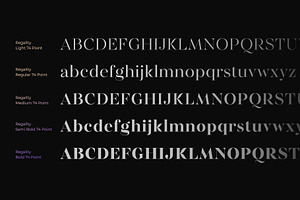 Regality - Classic And Elegant Serif