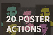 Poster Retro Color Effect Photoshop, an Action Add-On by Alexiva (Thumbnail 7 of 8)