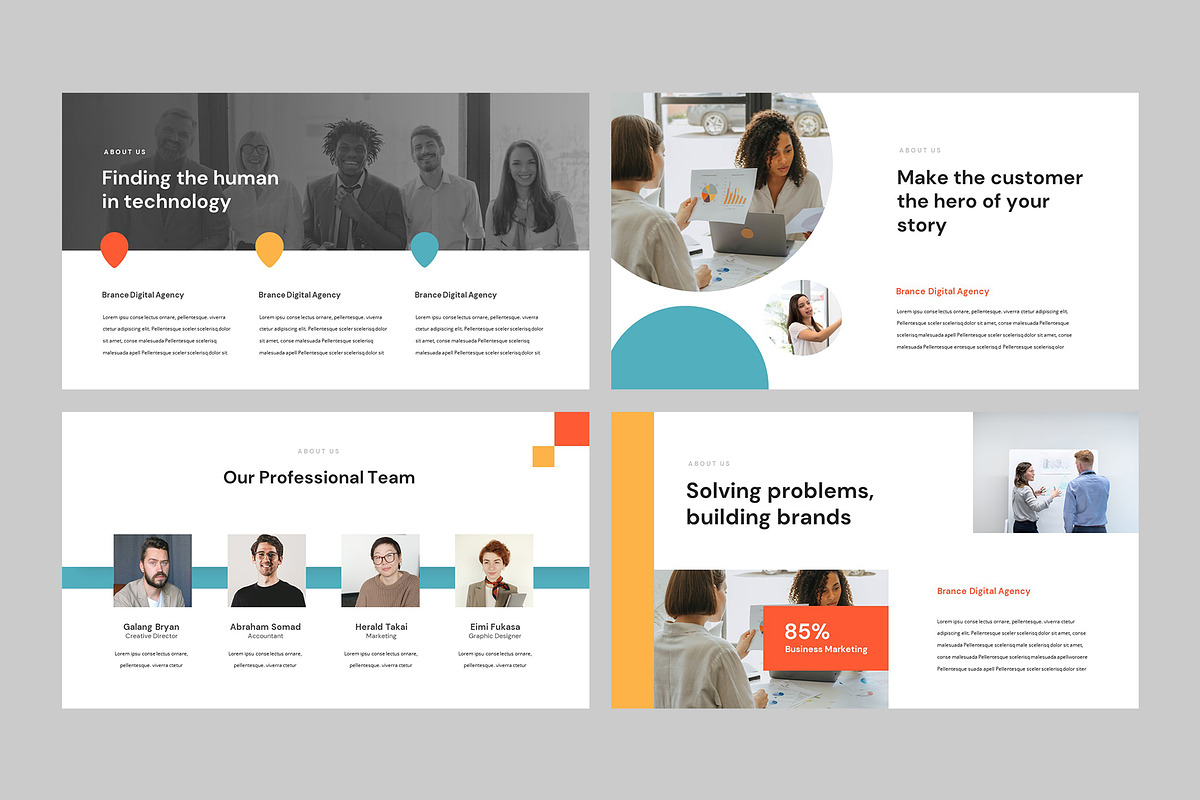 BRANCE - Powerpoint Template, a Presentation Template by rgbryand