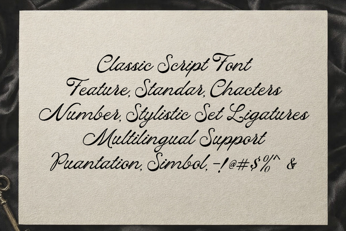 Cinema Club, a Script Font by StudioRhd (Photo 7 of 9)