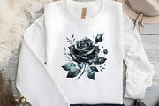 Gothic Roses Clipart, an Illustration by DreamCafeArt (Thumbnail 6 of 7)