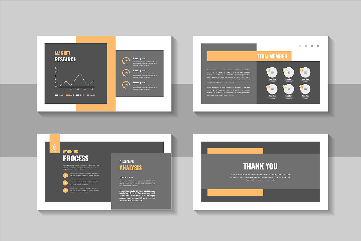 Creative Business Plan Slide Layout, a Presentation Template by Pavel_design (Photo 4 of 4)