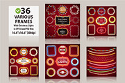 Christmas Lights Decorations Set, a Decorative Illustration by Voysla's Shop (Thumbnail 2 of 12)