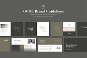 OGOL - Brand Guidelines Template, a Templates & Theme by Swyn.Studio (Thumbnail 1 of 6)