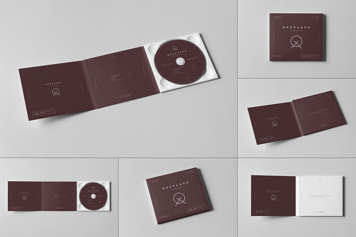 CD Pack Mock-up 2, a Packaging Mockup by Yogurt86 (Photo 1 of 10)