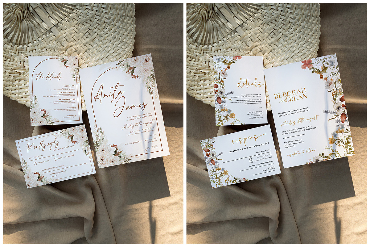 Card Mockup Bundle, a Print Template by eventpapery (Photo 10 of 10)