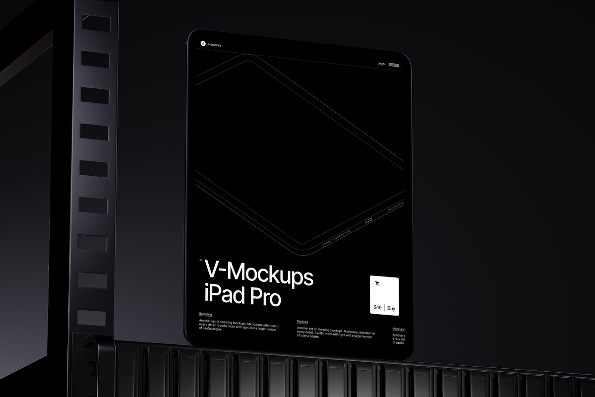 V-Mockups, Apple Devices, an iPhone Mockup by ls.graphics (Photo 3 of 10)