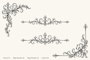 Border, Corner & Divider Collection, a Decorative Illustration by AW Studios (Thumbnail 13 of 20)