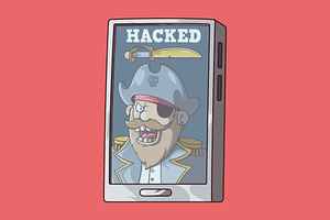 Pirated!, a Technology Illustration by pedrors