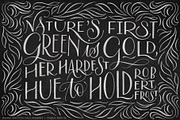 Chalk Script Procreate Brush Kit, a Brush Add-On by Molly Suber Thorpe (Thumbnail 5 of 16)