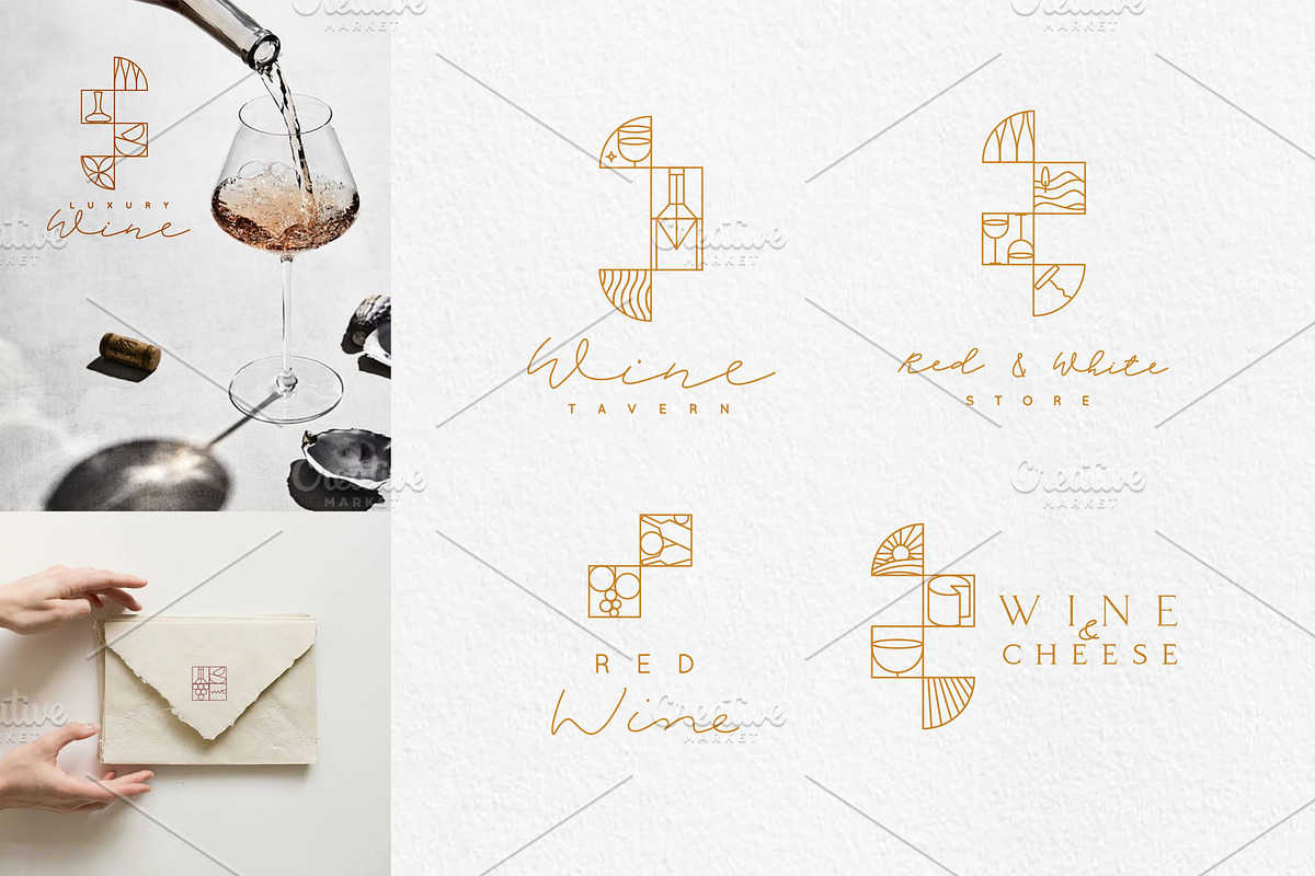 Wine Deco Collection, an Outline Icon by Anna (Photo 3 of 7)