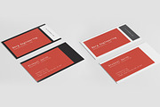 Minimal Business Card Vol 3, a Business Card Template by Shahjhan (Thumbnail 2 of 3)