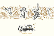 Christmas hand drawn Set, an Illustration by Tabiti (Thumbnail 12 of 13)