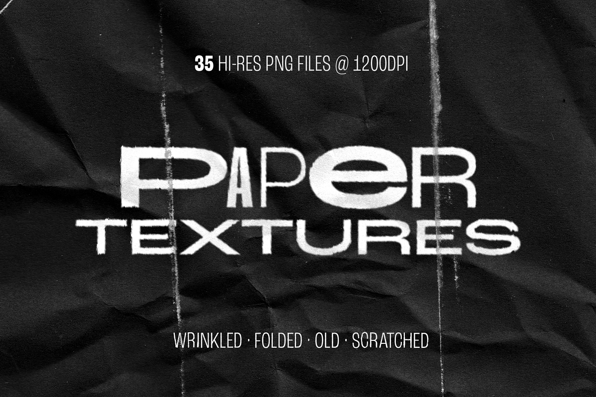 35 Paper Textures, a Texture Graphic by Joseph Chernashki (Photo 1 of 9)