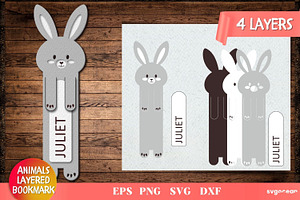 Animals Bookmark SVG Bundle