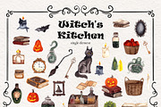 Witch's Kitchen. Hand draw graphic, an Object Illustration by ma_i_vi (Thumbnail 11 of 12)