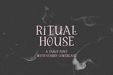 Ritual House Serif Font with Stars