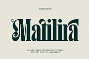 Matilira - Classic Serif Font, a Serif Font by Marvadesign (Thumbnail 1 of 10)