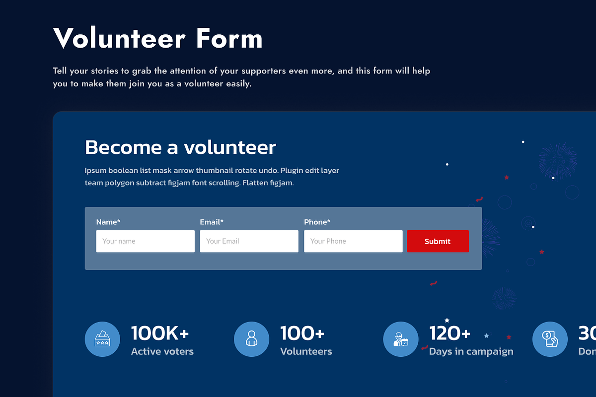 Politician - Political HTML Template, a HTML Template by TNCFlow (Photo 4 of 5)