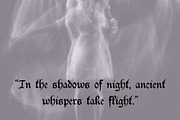 Infernal Grimoire Fantasy Font, a Blackletter Font by LunaCco Design (Thumbnail 5 of 7)