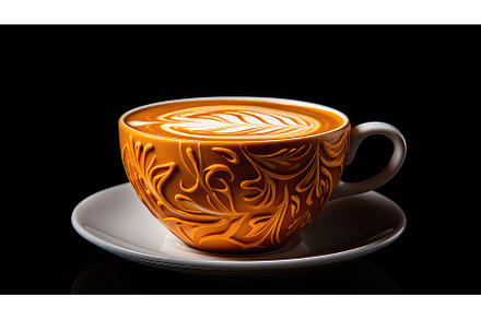 cappuccino mug coffee drink mug ai, a Food & Drink Photo by pikepicture