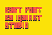 Groovy Endros - Typeface Font, a Sans Serif Font by Iqsiart Studio (Thumbnail 5 of 6)