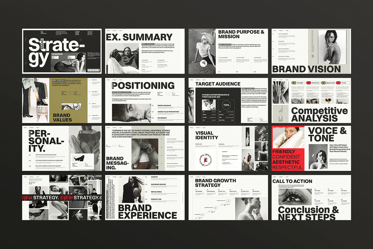 Brand Strategy Guide Template, a Presentation Template by ArtisanaAura (Photo 9 of 9)