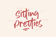 Sitting Pretties, a Script Font by azetypestudios.com (Thumbnail 2 of 8)