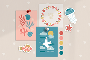 Quiet Ocean Kit, a Seasonal Illustration by miumiu (Thumbnail 2 of 15)