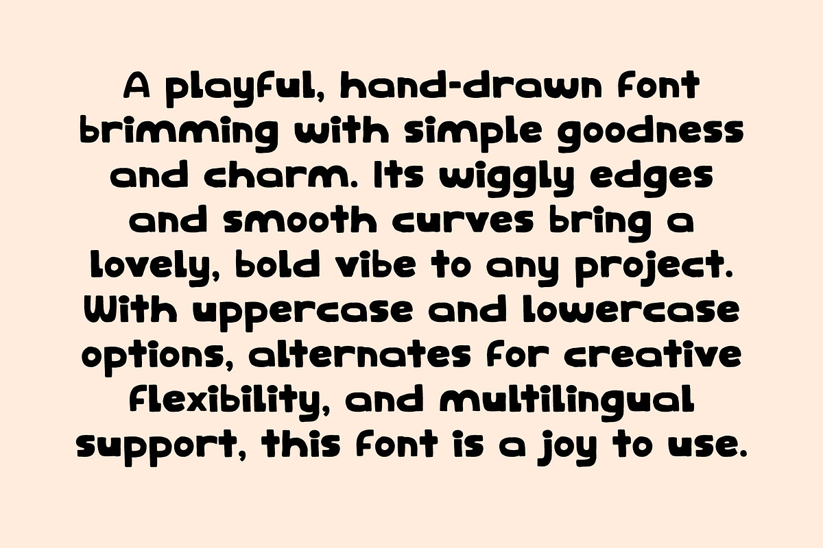 Smoothie Font - Hand Drawn Charm, a Handwritten Font by Studio Funshop by Kelli (Photo 9 of 11)