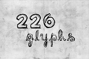 Sketchie Typeface, a Script Font by 1904 Studio (Thumbnail 4 of 6)