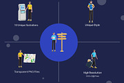 Solo Trip 3D Illustration Pack, a Person Illustration by novia99design (Thumbnail 2 of 6)