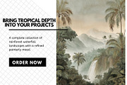 30+ Misty Rainforest Falls Bundle, a Decorative Illustration by Virgo Studio (Thumbnail 6 of 6)