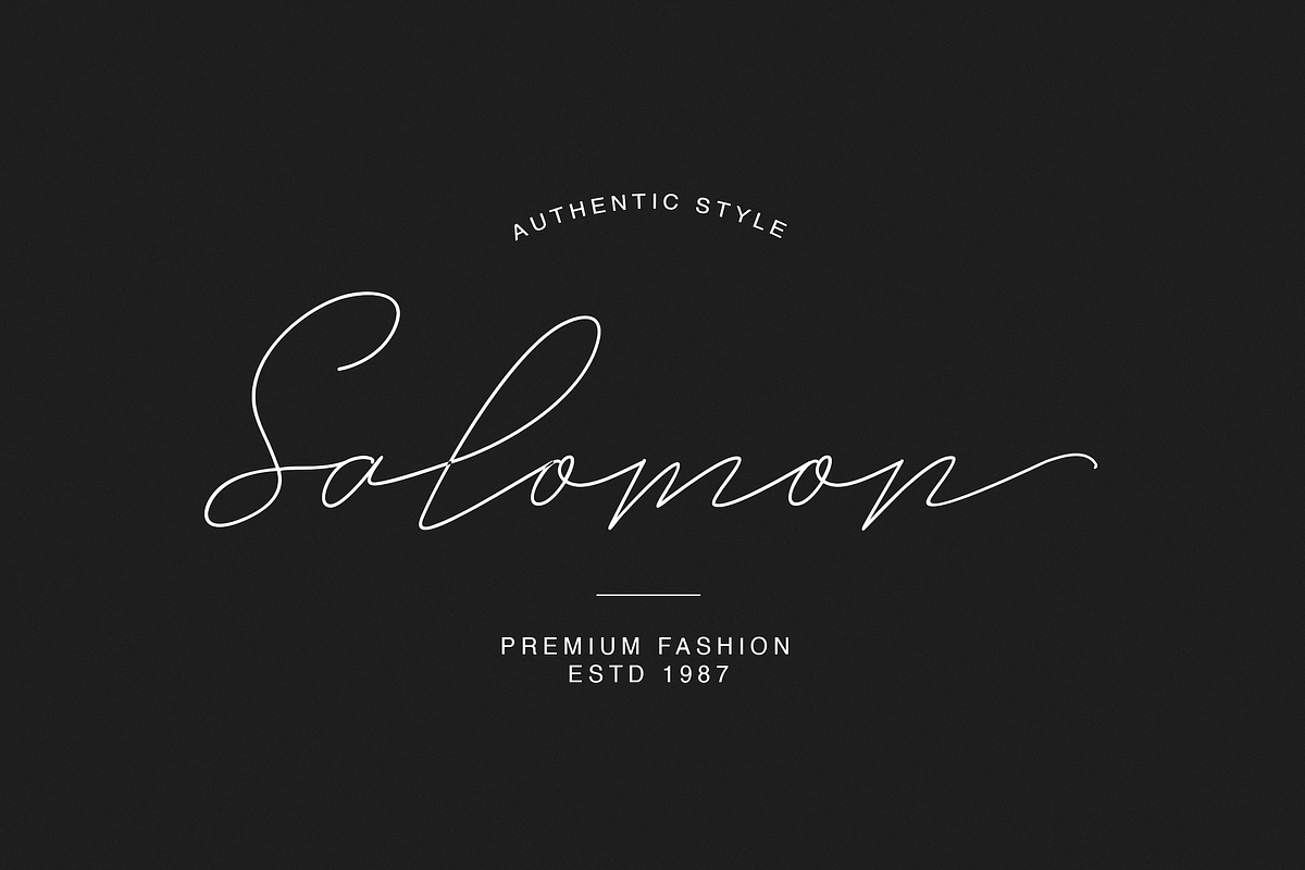 Embarghost - Classic Script Font, a Script Font by PuriCreative (Photo 4 of 11)