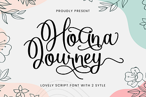 Holina Journey, a Handwritten Font by ahweproject