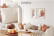 Frame & Wall Mockup Bundle - 7, a Print Template by Yuri-U (Thumbnail 9 of 27)