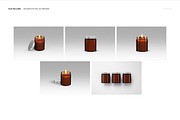 Amber Jar Candle Mockup Set, a Packaging Mockup by creatsy5 (Thumbnail 2 of 11)