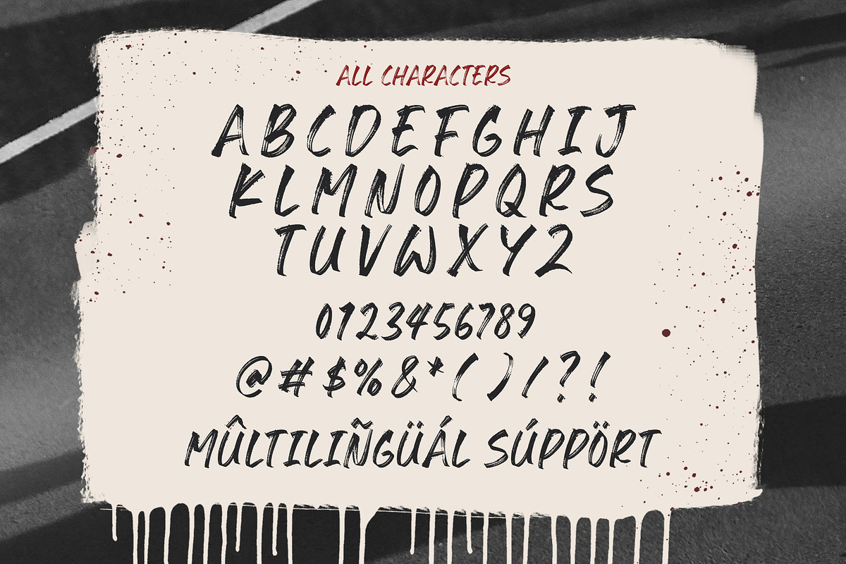 Hyper Track Font, a Handwritten Font by Timurtype (Photo 6 of 7)