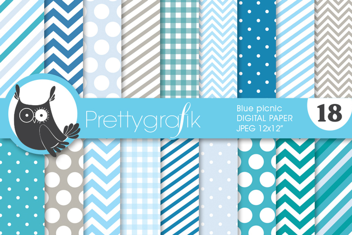 chevron mix patterns digital paper