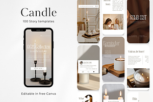100 Candle Social Media Stories