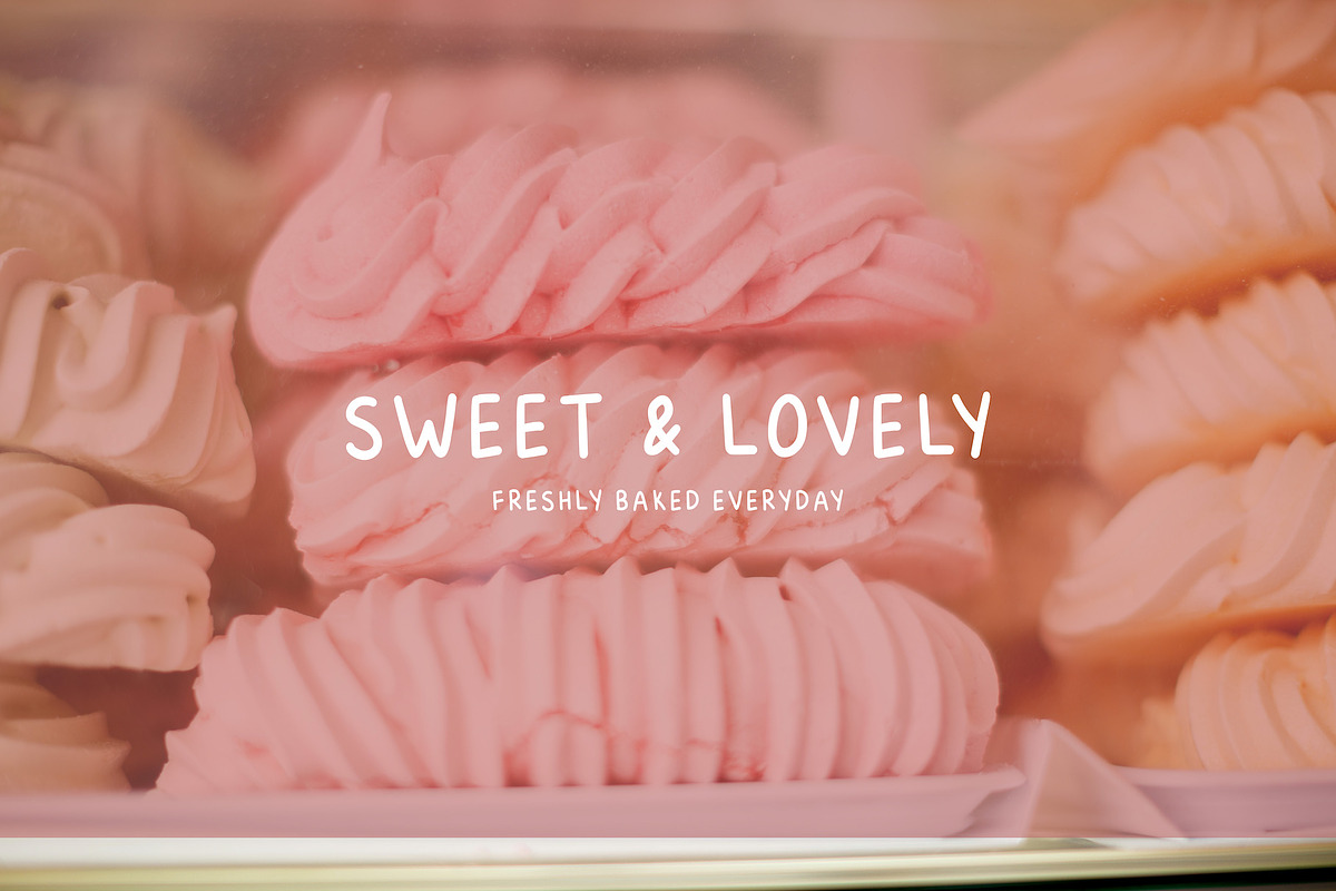 Honey Charm Handwritten Font, a Handwritten Font by jessngdesigns (Photo 6 of 6)